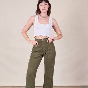Big Bud Press Work pants- Surplus Green